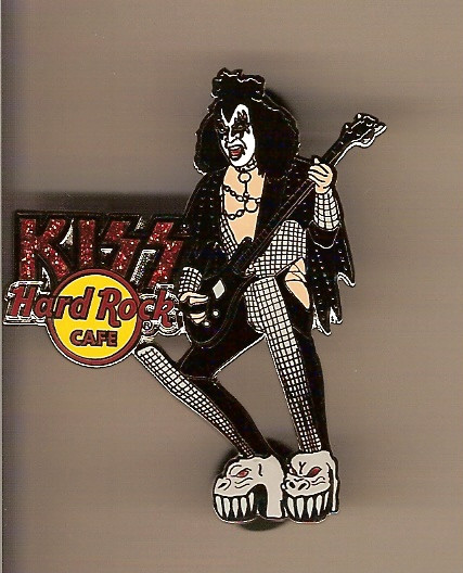 Hard Rock Cafe 06 SLAM Gene Simmons Kiss Pin