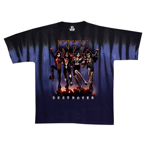 KISS Destroyer Tie-Dye Tshirt
