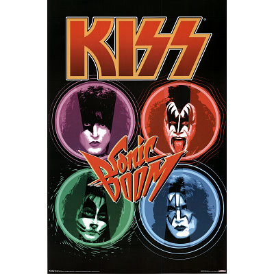 KISS 12 Inch Action Figure The Demon Blood Spitting Sonic Boom Del
