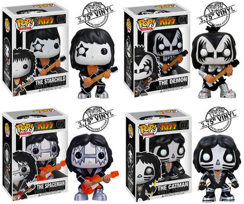 Funko Pop! Moment Deluxe: Kiss' Alive II Tour in 1978 Vinyl