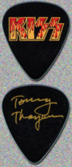 Tommy Thayer Hit and Run 2007 Flames Guitar Pick