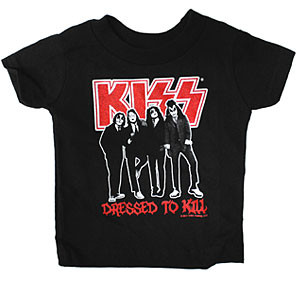 KISS Dressed To Kill Toddler Tshirt