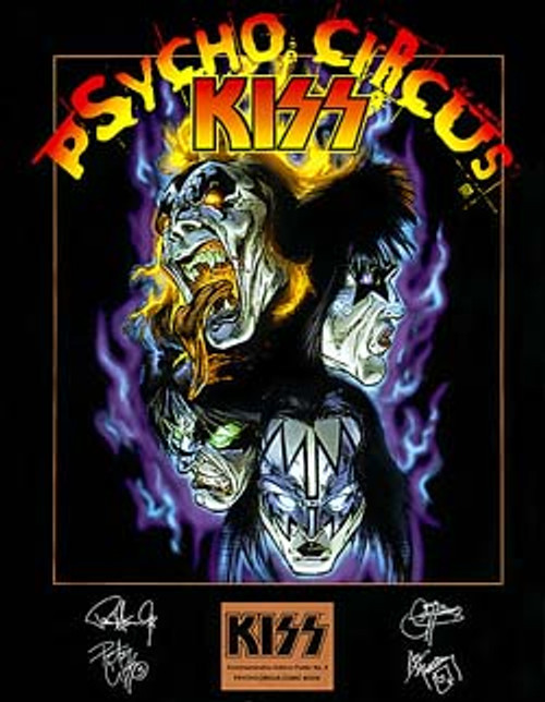 Psycho Circus Mcfarlane Comic Commerative Poster