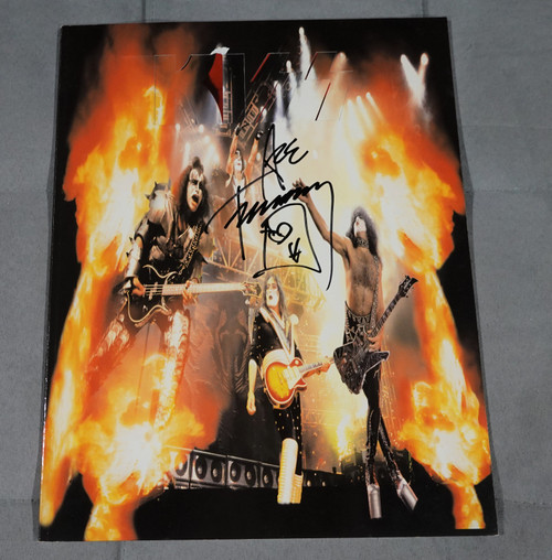 Ace Frehley Signed Autograph KISS Farewell Tour Tourbook