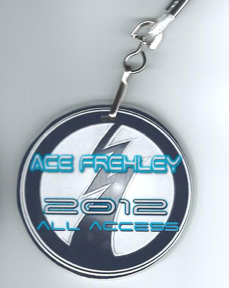 Ace Frehley 2012 All Access Pass