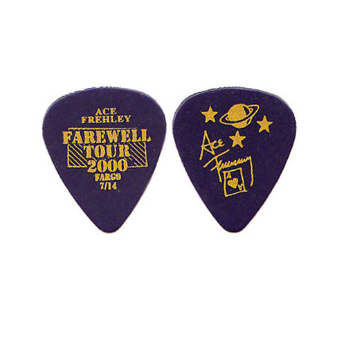 Ace Frehley KISS Fargo City Guitar Pick 071400 Farewell Tour