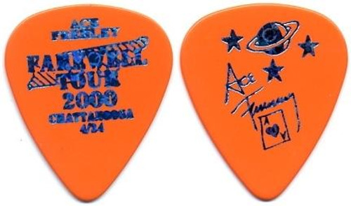 Ace Frehley KISS Chattanooga City Guitar Pick 042400 Farewell Tour