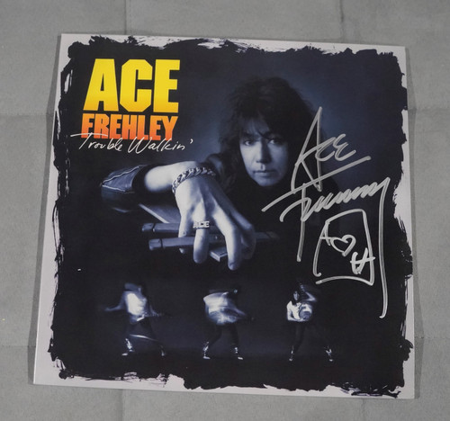 Ace Frehley Trouble Walkin Record Store Day 2020 LP SIGNED