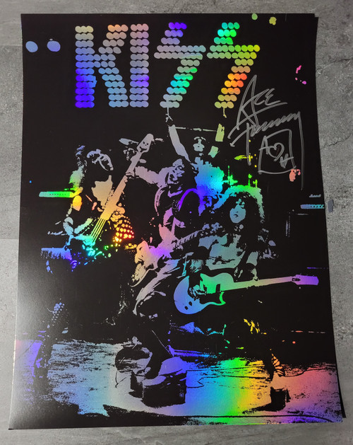 ALIVE! HOLOGRAPHIC POSTER Signed Ace Frehley ALIVE! HOLOGRAPHIC POSTER Signed Ace Frehley