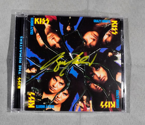 Bruce Kulick Signed Crazy Nights CD 