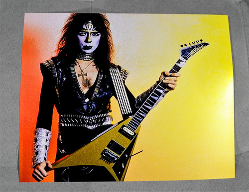 Vinnie Vincent 8 x 10 Metallic Print