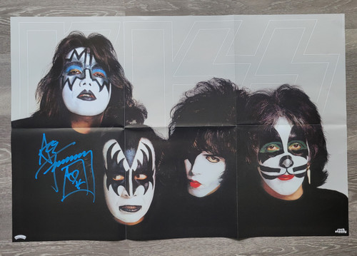 Ace Frehley Signed Dynasty Poster Ace Frehley Signed Dynasty Poster