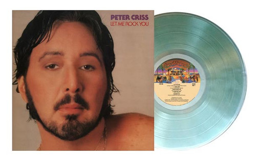 Peter Criss - Let Me Rock You LP - Blue Vinyl