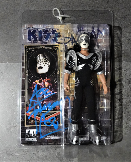 Ace Frehley Signed Autograph KISS Alive! 8 Inch Figure