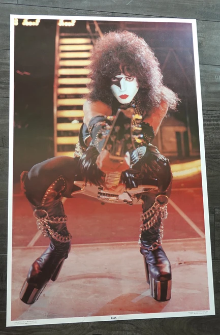 Paul Stanley 1977 Aucoin C/C Poster