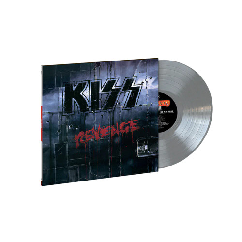 KISS Revenge 30th Anniversary Silver LP