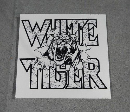 White Tiger Sticker