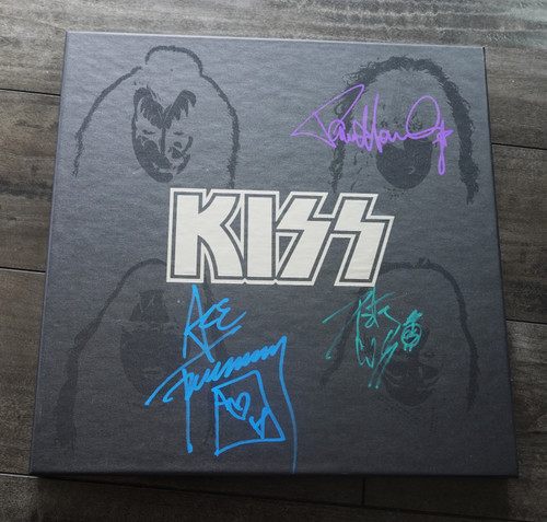 Paul Stanley, Peter Criss and Ace Frehley Signed KISS The Solo Albums 40th Anniversary Collection BOXSET