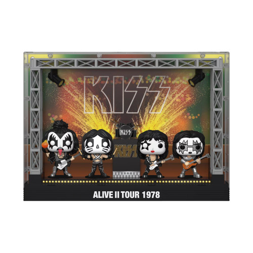 Funko Pop! Moment Deluxe: Kiss' Alive II Tour in 1978 Vinyl