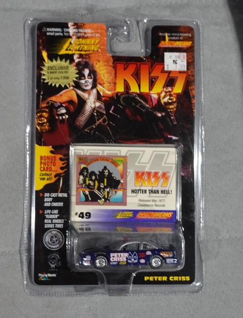 1997 Johnny Lightning 1/64 Scale Stock Car Peter Criss KMART 49