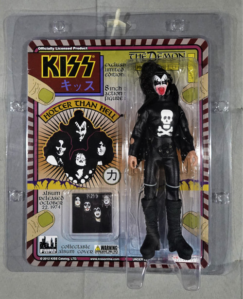 BLOODY KISS Hotter Than Hell 8 Inch Action Gene Simmons Demon Figure Variant