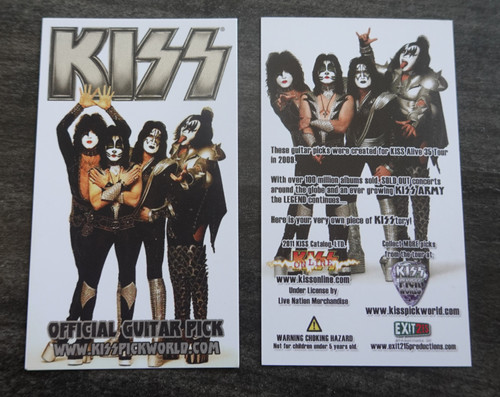 Alive 35 Guitar Pick Collectible Card