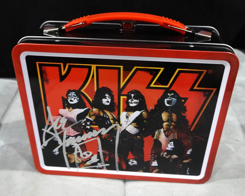 Ace Frehley SIGNED KISS Love Gun Lunchbox Tote