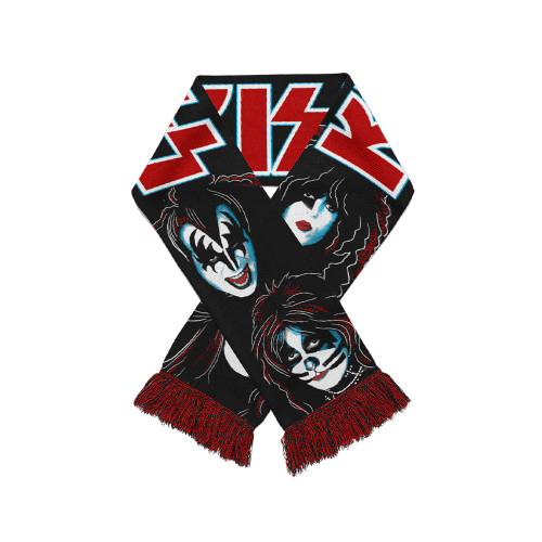 KISS NYC Pop Up Leather Varsity Jacket