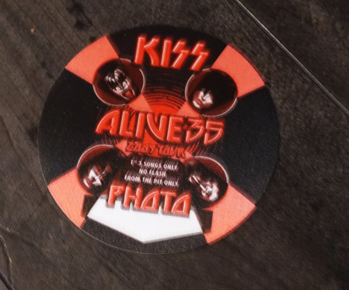 KISS Alive 35 2009 Tour Photo Red Cloth Pass