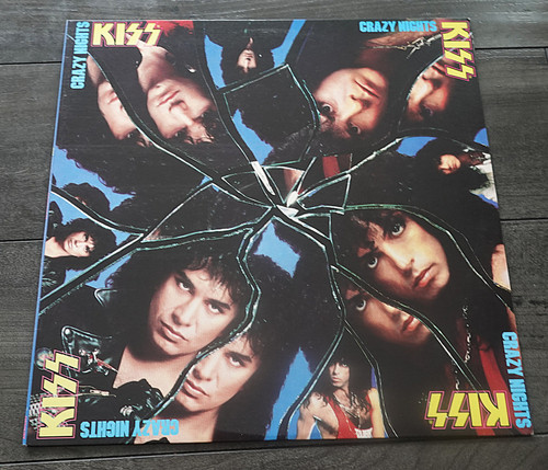 Crazy Nights LP Original Release 1987 Mercury