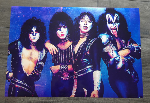 Creatures of the Night Group Metallic Poster