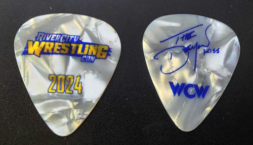 Dale Torborg Demon Wrestler Rivercity Wrestling Con WCW Guitar Pick
