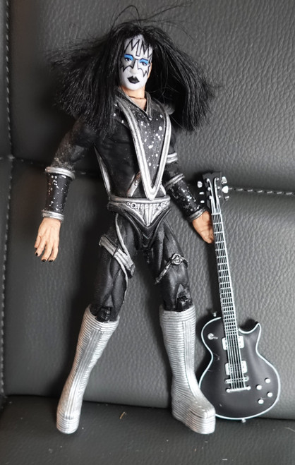 McFarlane Kiss Psycho Circus Ace Frehley Figure Gibson Guitar Variant No Packaging