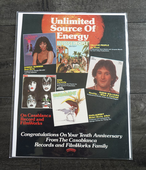 Casablanca Dynasty Magazine Ad