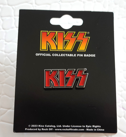 KISS Mini Logo Pin Badge