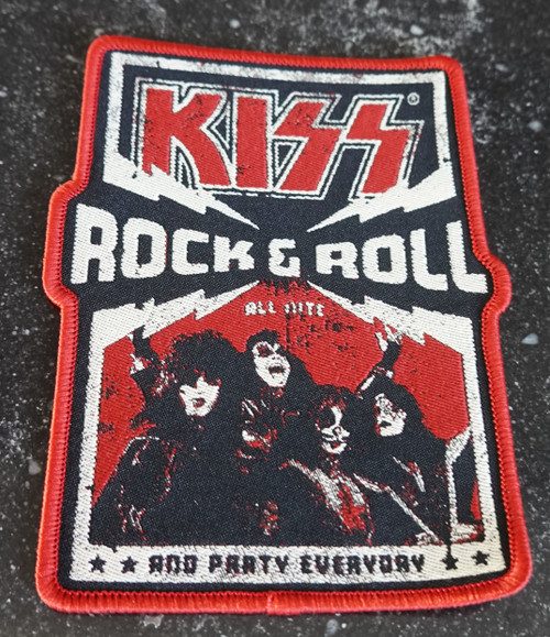 Rock and Roll All Nite Woven Patch