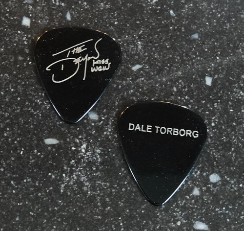 Dale Torborg Demon Wrestler Demon Printed Name Guitar Pick