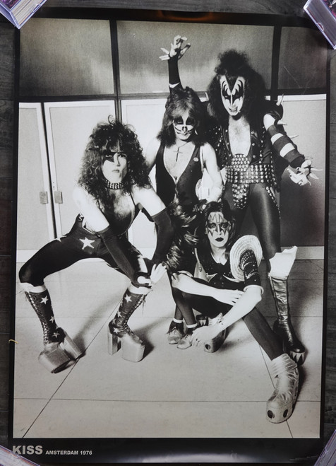 KISS 1976 Amsterdam Poster Gijsbert Hanekroot Artificial Poster