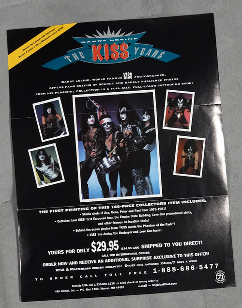 KISS Years Book Ad