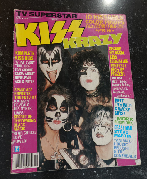 TV Superstar KISS Krazy Magazine