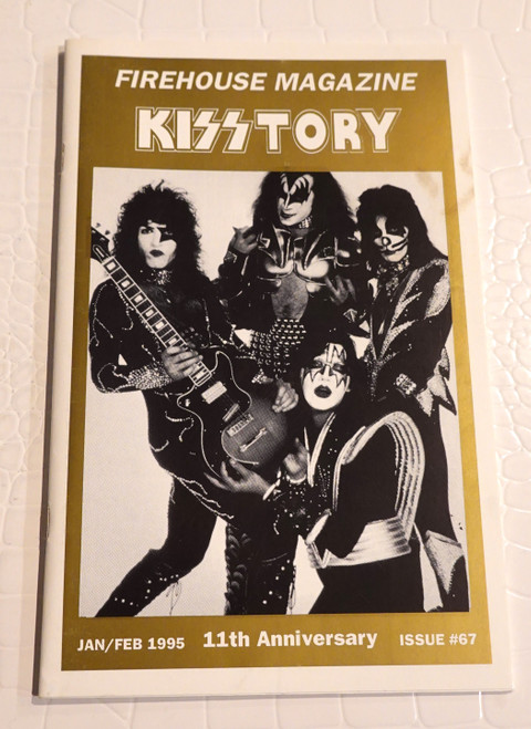 KISS Firehouse Magazine Fanzine January 1995 Issue 67