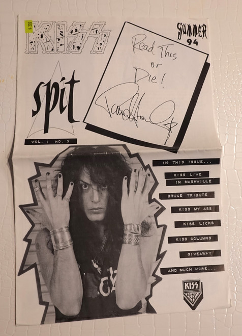 KISS Spit Fanzine Number 3 Summer 1994