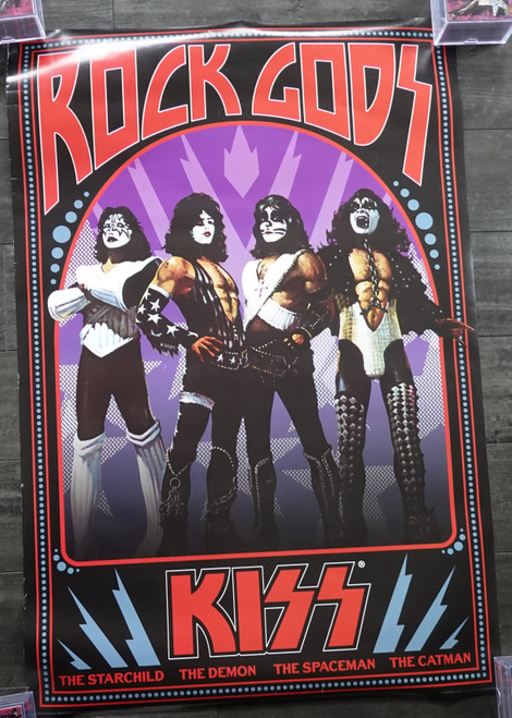 Rock Gods Love Gun Aquarius Poster