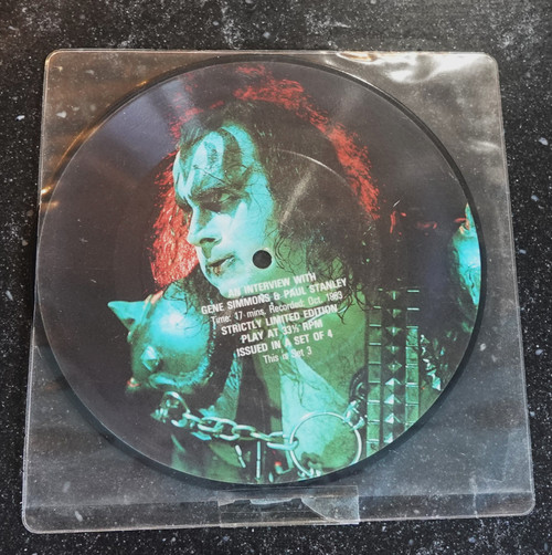 An Interview With Gene Simmons & Paul Stanley Picture Disc 45