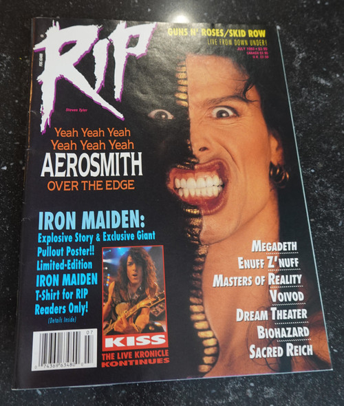 Rip Magazine 1993 Paul Stanley Magazine