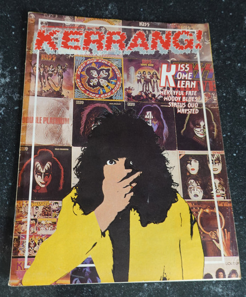 Kerrang 1983 Paul Stanley Magazine