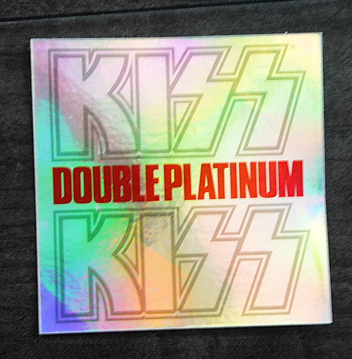 Double Platinum Sticker