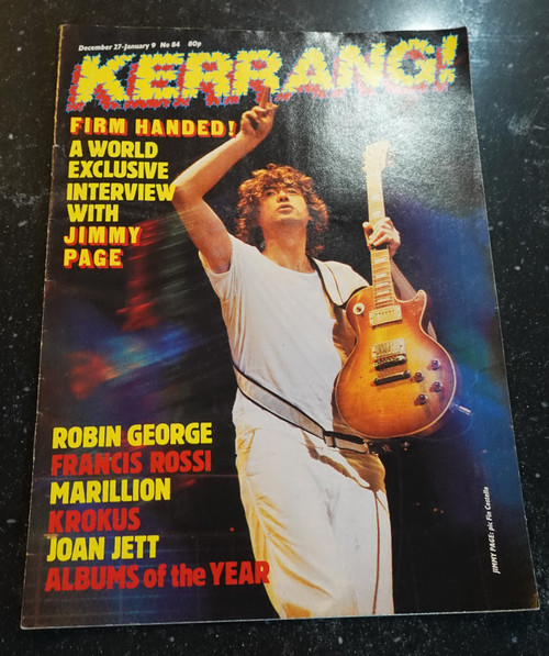 Kerrang 1984 84 Magazine