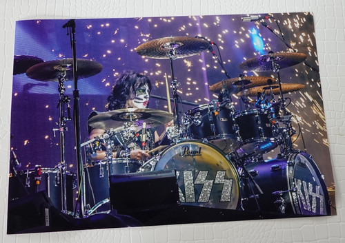 Eric Singer End of the Road Tour Fireworks Dayton OH Poster