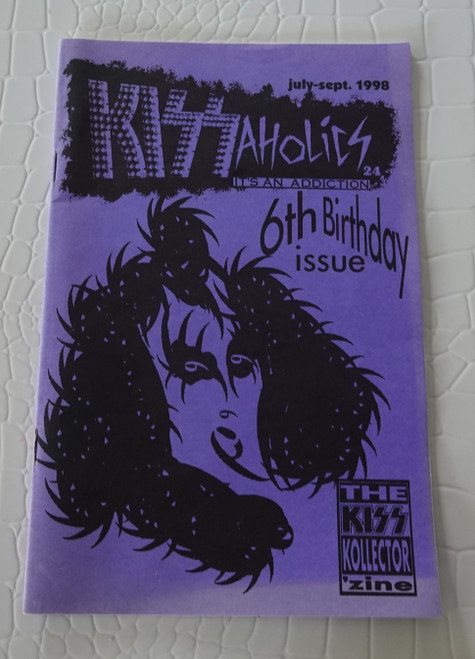KISSaholics Magazine Fanzine Issue 24 July 1998